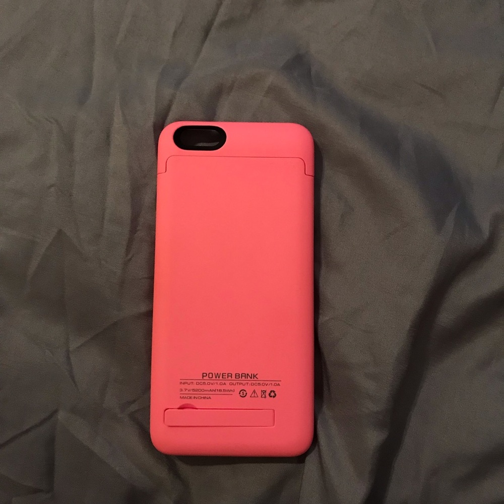 💗🌸Pink iPhone 6s Plus Power Bank Phone Case🌸💗